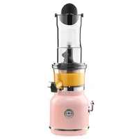wide chute slow juicer screw cold press juice extractor for nutrient fruit vegetable juicer machine bpa free