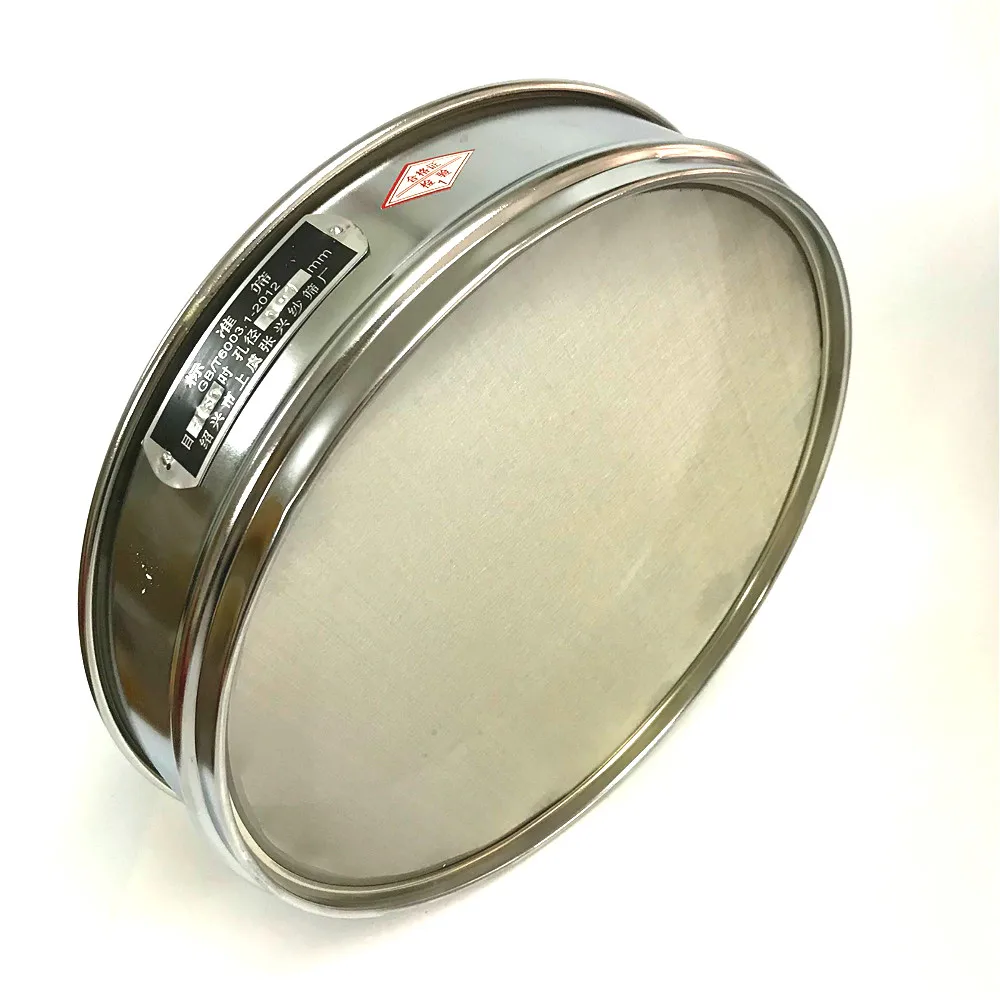 Стандартное лабораторное тестирование сито для отбора проб смотровое 304 фильтр