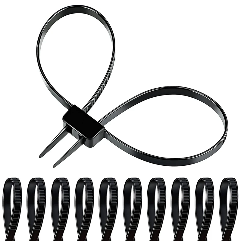 

Double Buckle Nylon Cable Tie 12X700MM Cable Tie One-Time Cable Tie 250 Pounds Heavy Tensile Strength