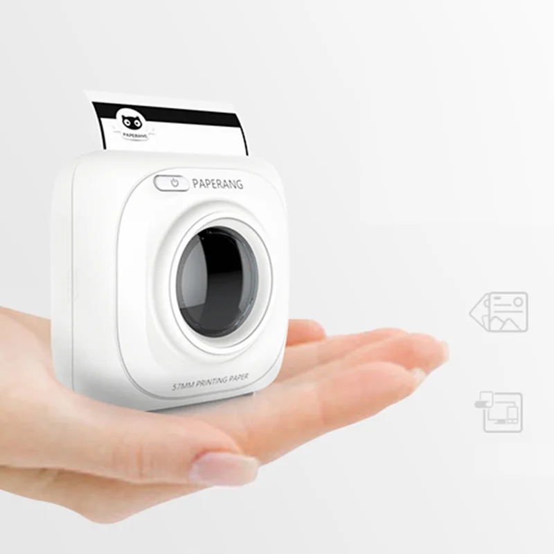 Портативный термопринтер PAPERANG P1 Bluetooth 4 0 беспроводное подключение к фототелефону