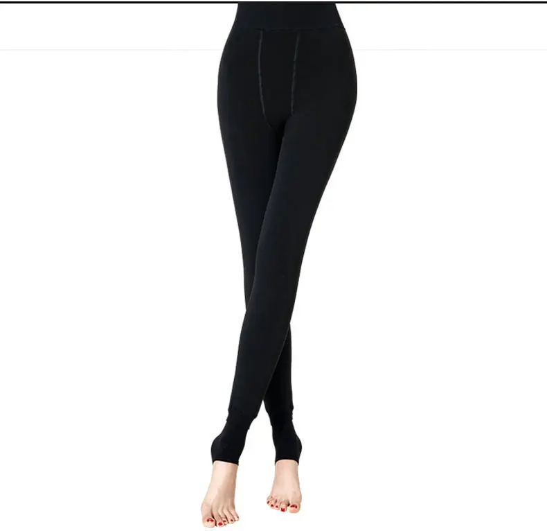 

New product pearl velvet women's leggings plus size autumn new plus velvet thickened outer wear stepping pants