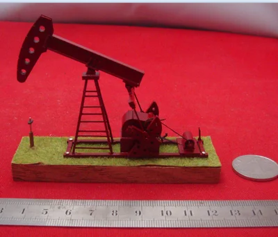 Настольное ремесло насосная установка, нефтяная полевая насосная установка, нефтяная модель, нефтяная промышленность сувенир