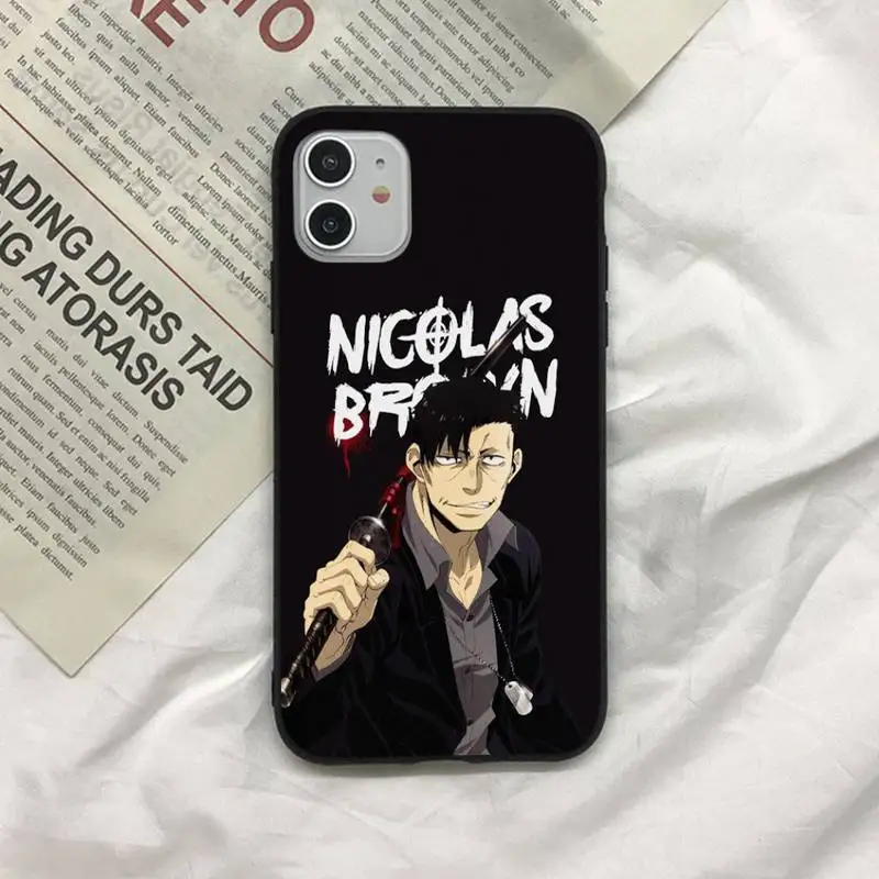 MaiYaCa gangsta anime Phone Case for iPhone 11 12 13 mini pro XS MAX 8 7 6 6S Plus X 5S SE 2020 XR cover images - 6