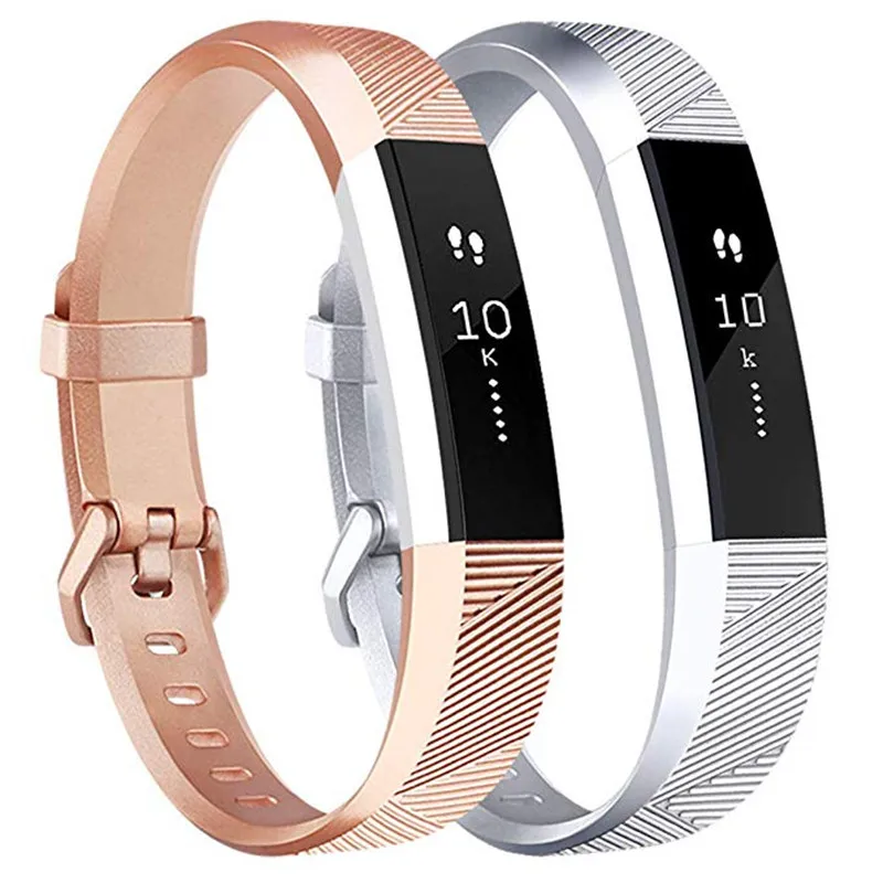 Браслет из розового золота для Fitbit Alta HR/Fitbit Смарт часы ремешок Fit Bit HR маленький