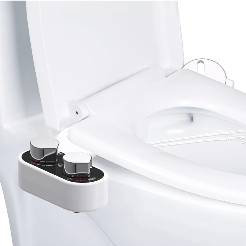

Bathroom Seat Attachment Non-Electric Smart Self Cleaning Toilet Bidet Fresh Water Spray Clean Kit
