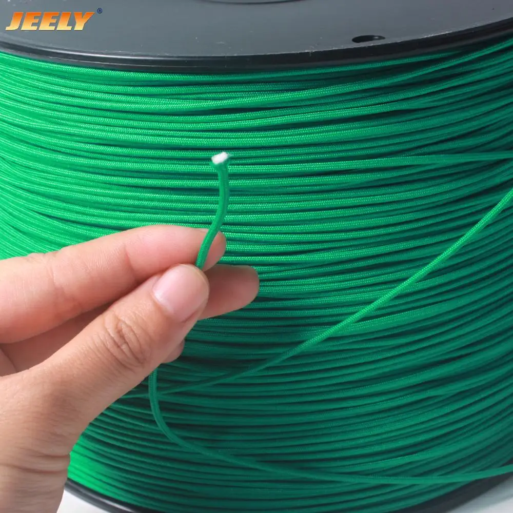 JEELY 50 м 1 3 мм UHMWPE ядро с добавлением полиэстера куртка 16/24/32 нитей круглая жесткая