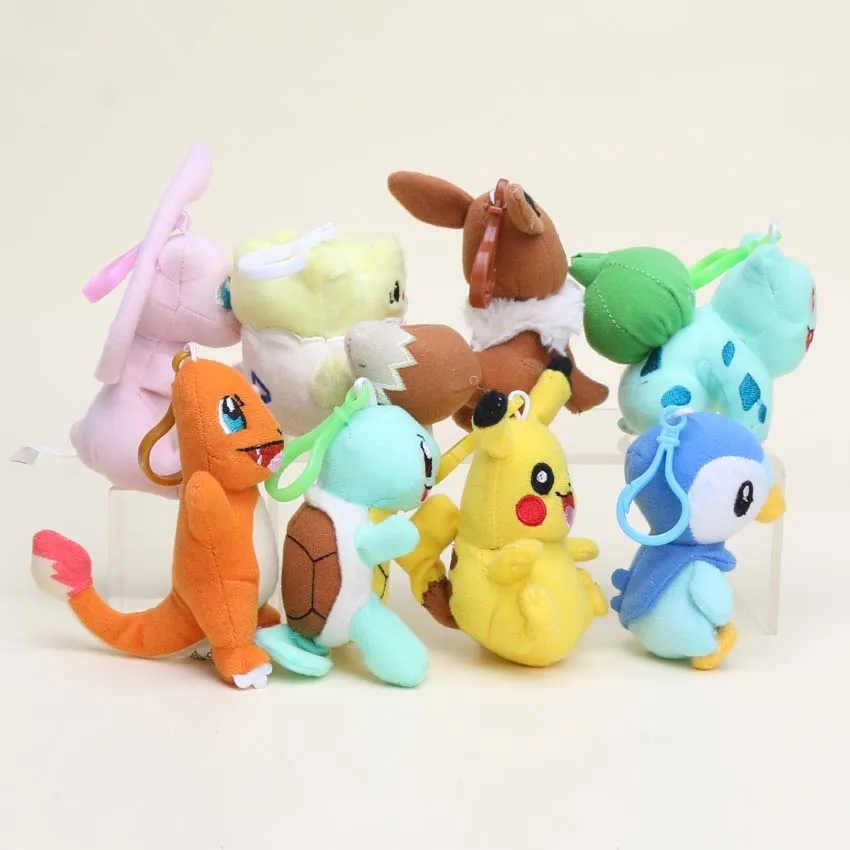 15-20 см Eevee плюшевые игрушки Sylveon Espeon flarion Umbreon Glaceon Jolteon Vaporeon Мягкие плюшевые куклы