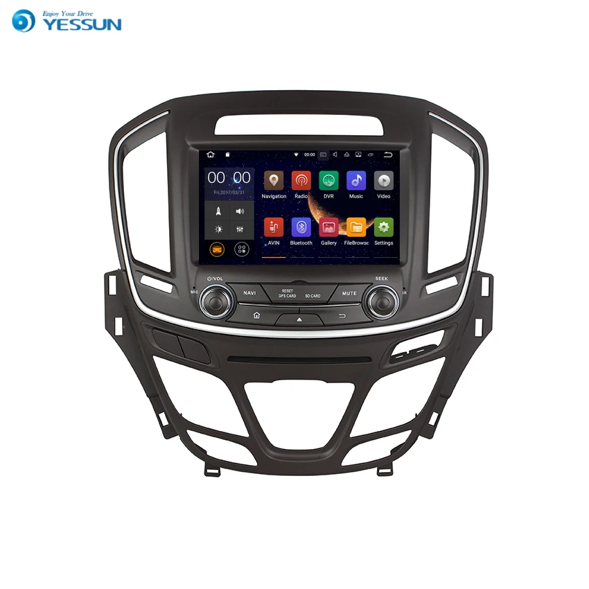 

Мультимедийная система Yessun для opel insignia 2014 ~ 2015, Android, автомагнитола, стерео, GPS навигация, аудио и видео
