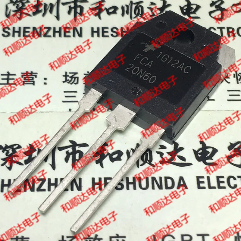 

5 шт./лот FCA20N60 TO-3P 600V 20A