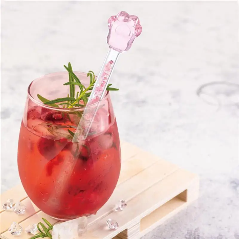 1 шт. стеклянный стержень для перемешивания круглая палочка блестящая стеклянная