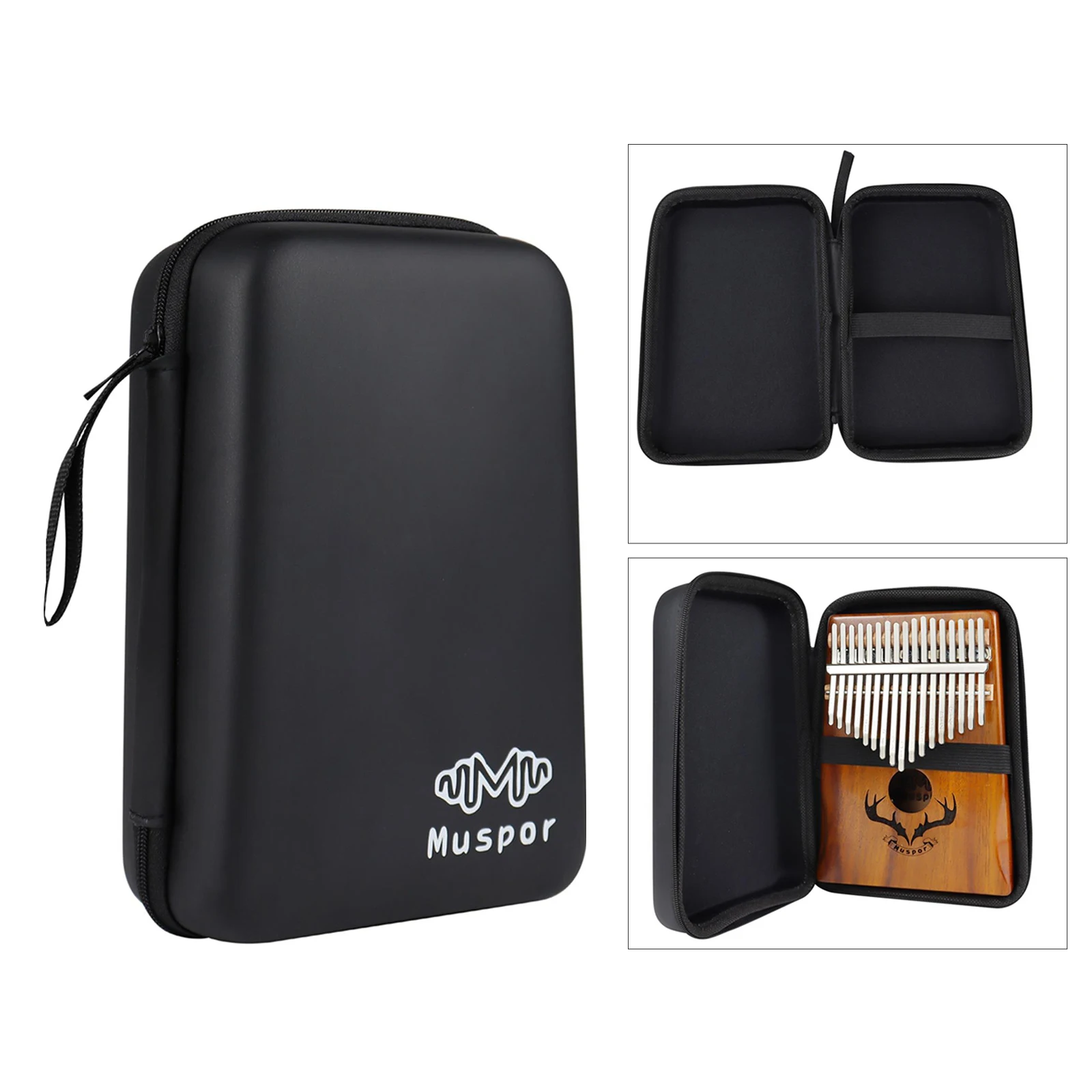

Waterproof Dustproof EVA Kalimba Storage Bag Percussion Instrument Mbira Bag Box Xmas Birthday Present