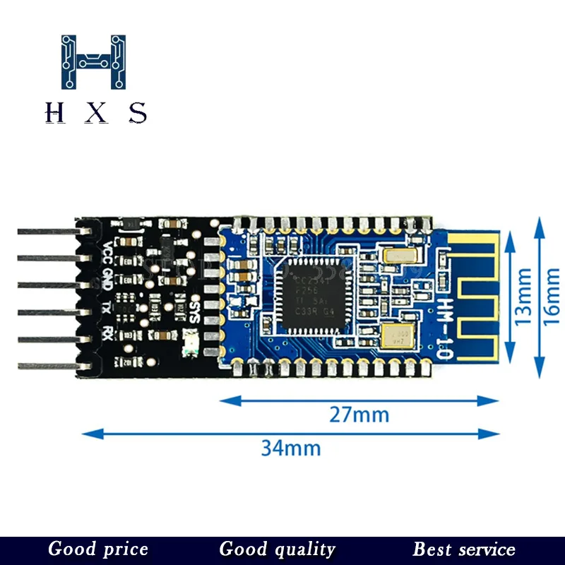 

1 шт. HM-10 прозрачный последовательный порт Bluetooth 4,0 модуль с логическим переводчиком уровня