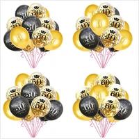 13 16 18 30 40 50 60 years old happybirthday balloon confetti set combination adult birthday party decoration