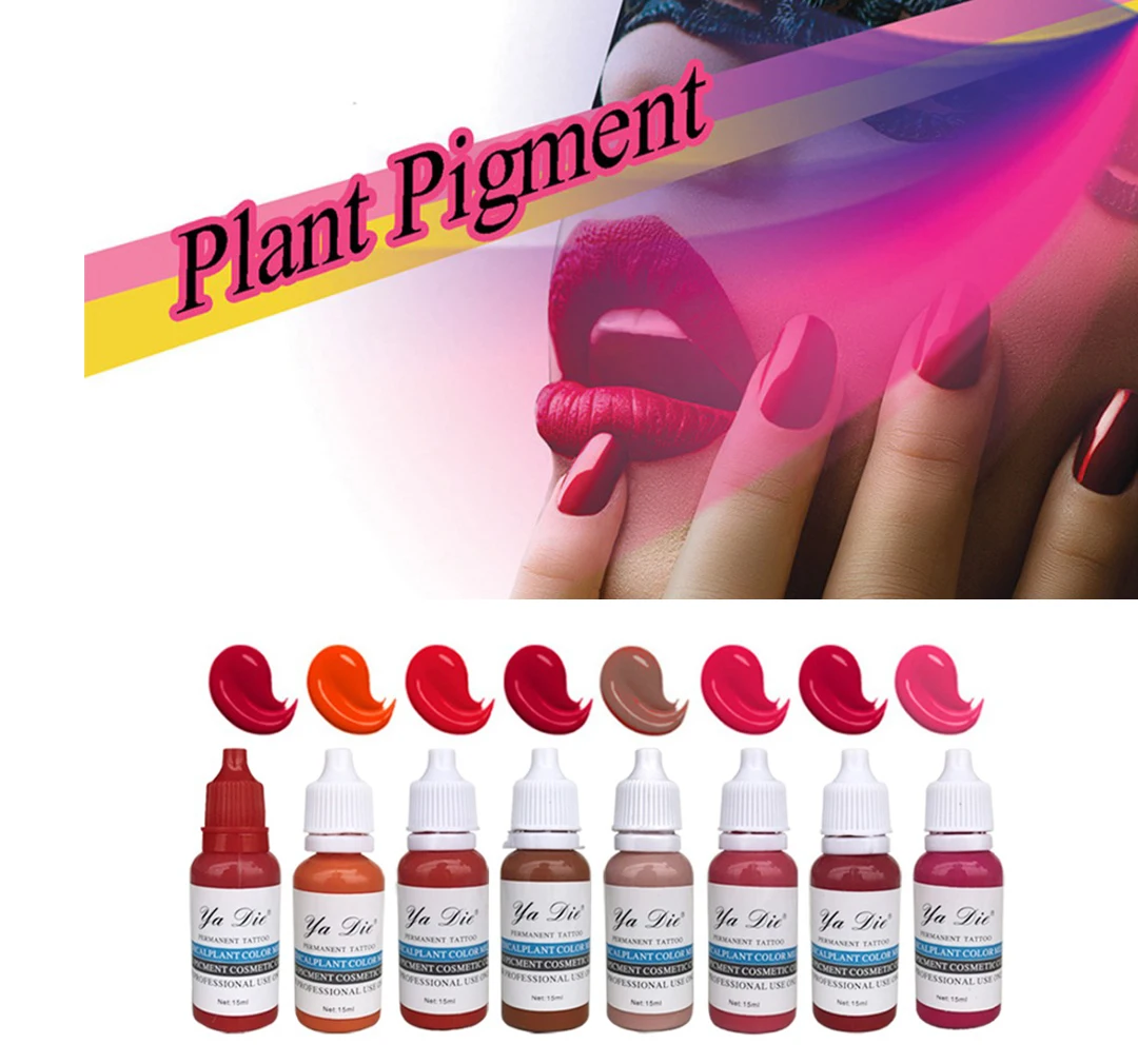 Профессиональная стойкая помада для бровей 7 цветов микроблейдинг пигменты