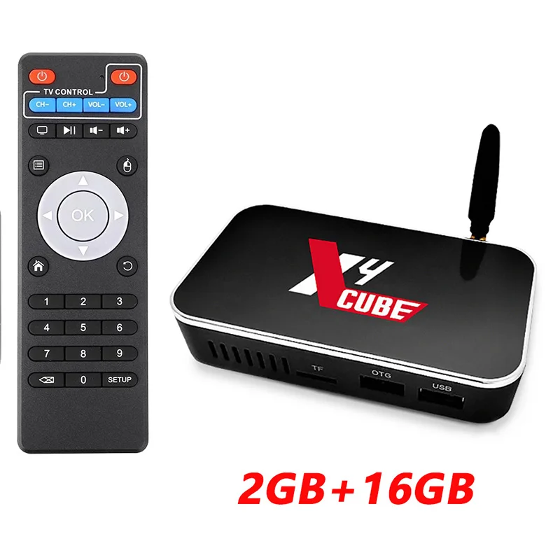 ТВ-приставка UGOOS X4 PRO PLUS CUBE Android 11.0 4 ГБ 32 Amlogic S905X4 телеприставка 1000M 4K HD медиаплеер