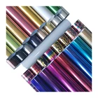 Бесплатная доставка, виниловая футболка HTV 20 см x 25 см с металлическим отверстием, металлическое зеркало, камуфляж, нанесение утюга на пленку