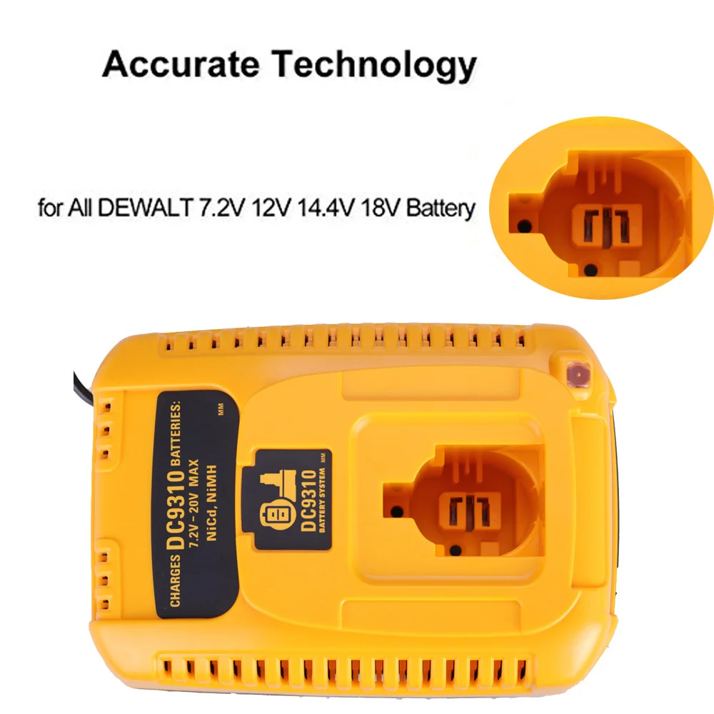 Зарядное устройство для аккумуляторов Dewalt DC9310 7 2-18 в Nicad и Nimh DW9057 DC9071 DC9091 DC9096 |