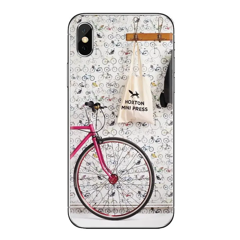 Transparent Soft Cases For iPod Touch Apple iPhone 4 4S 5 5S SE 5C 6 6S 7 8 X XR XS Plus MAX Bicycle Times Wallpapers Mobile |