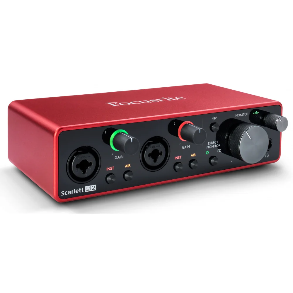 FOCUSRITE Scarlett 2i2 3rd Gen Аудиоинтерфейс|Звуковые карты| |
