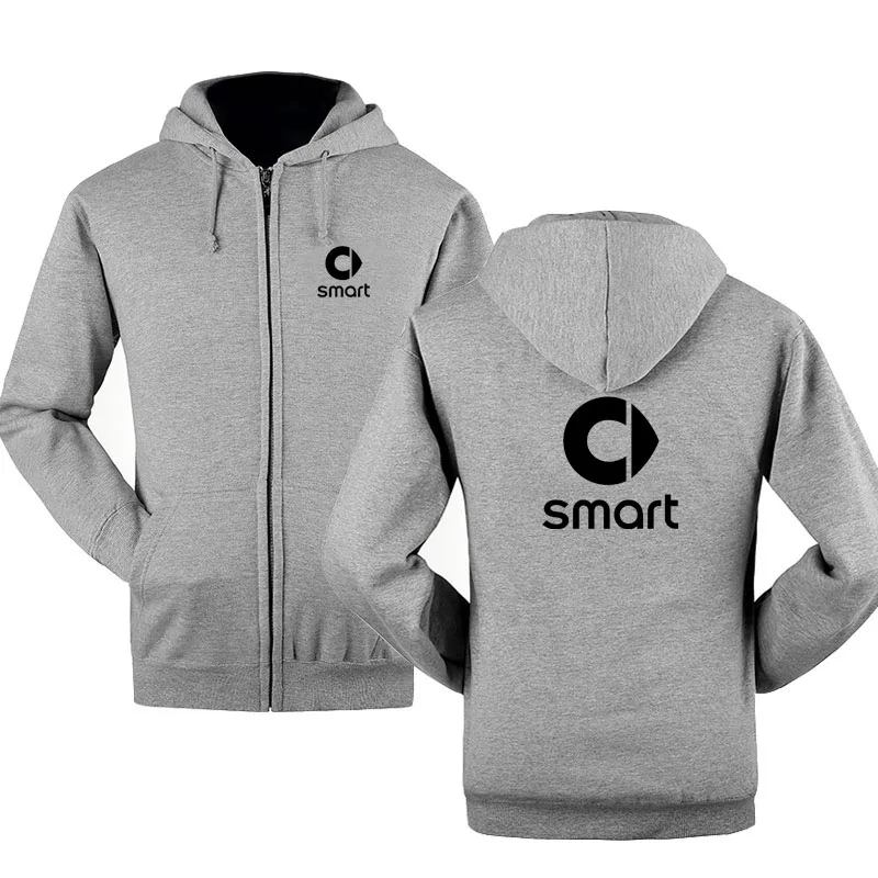 

2021 Autumn winter Smart logo zipper sweatshirts Printed Men fleecel Hooded jacket Hoodies Zipper Hoody