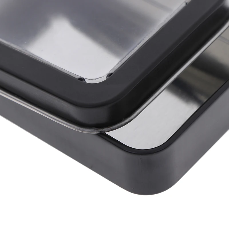 Маленькое металлическое Оловянное бальзам для губ борода конфеты косметические