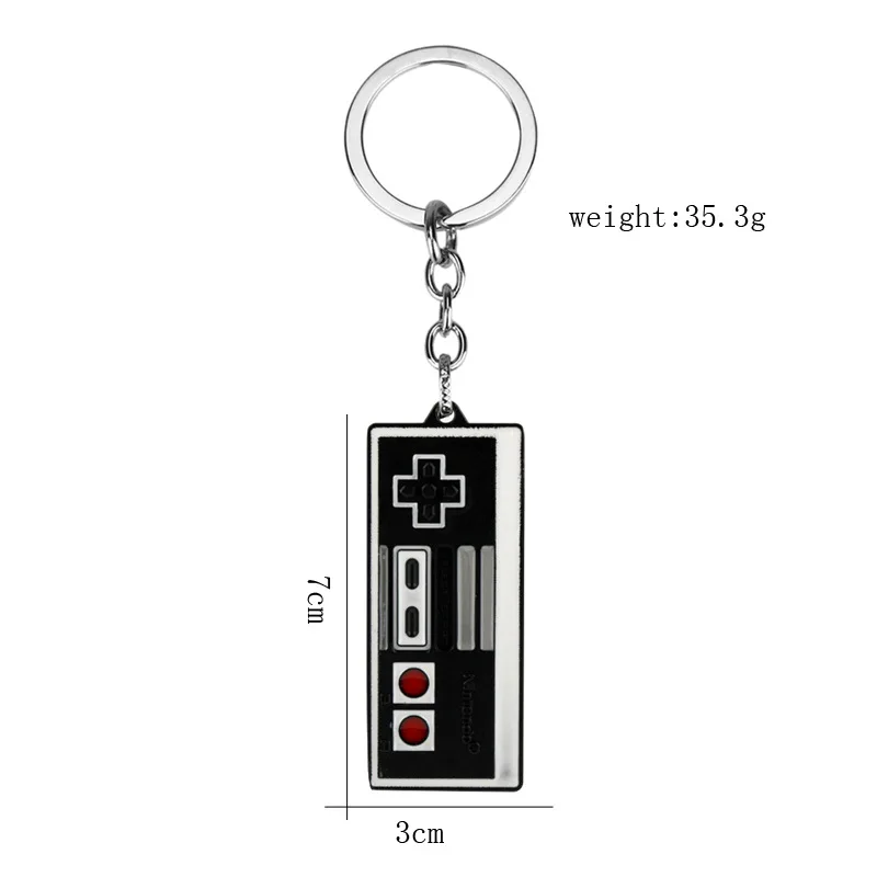 

2020 Fashion Switch Keychian Metal Accessories Game Controller Creative Keyring Student Car Purse Key Chains Lover Gift Wholesa