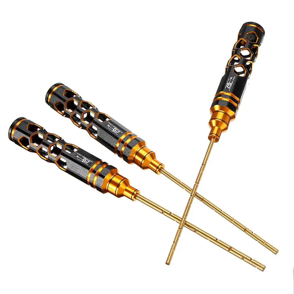 

RJX RJX3043 3.0 3.5 4.0mm Arm Reamer Set With Case for RC Model Repair Tools DIY Accessories Replacement Spare Parts RC Parts