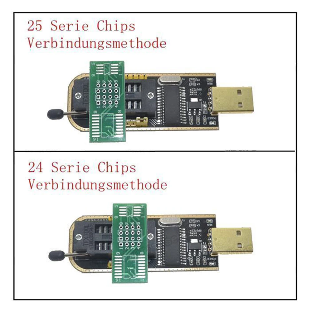 Программатор освещения CH341A флэш-память с ЖК-дисплеем и BIOS 24 25 для серий SPI - купить
