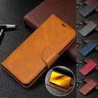 Чехол-книжка для Samsung Galaxy S8, S9, S10, S20, S21, FE, S21 Plus, J3, J5, J7 Pro 2017, Note 8, 9, 10 Pro, 20 Ultra, кожаный