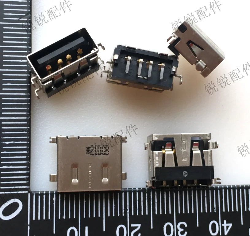 

Short For foxconn laptop USB body female connector connector 4Pin USB data charging socket