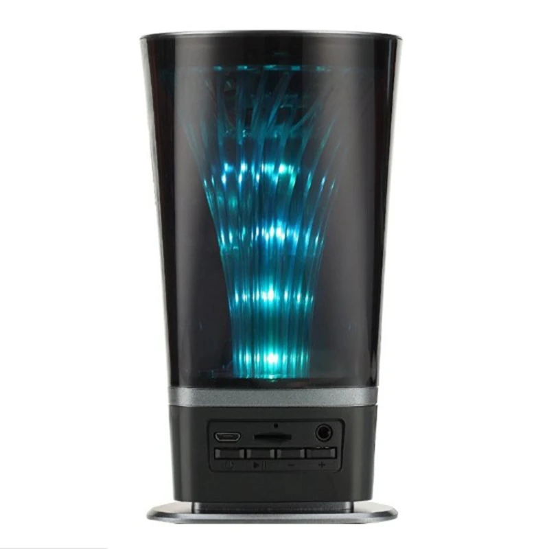 Ночной светильник Bluetooth Динамик Светодиодные Красочные световой звук пламя