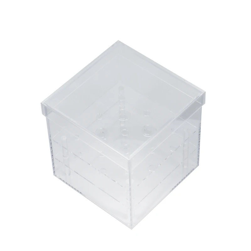 

Акриловая прозрачная многофункциональная Пылезащитная и водонепроницаемая настольная коробка для хранения цветов из акрила