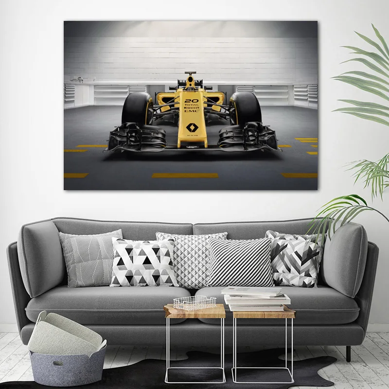Картина маслом на холсте F1 гоночная формула картина гоночного спортивного