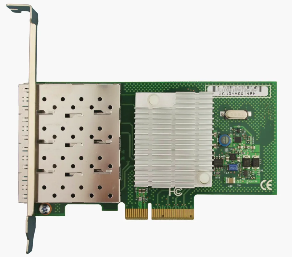 

I350-F4 10M/100M/100M Quad Port SFP LC-Fibre Interface 2.0 X4 NIC Lan Card