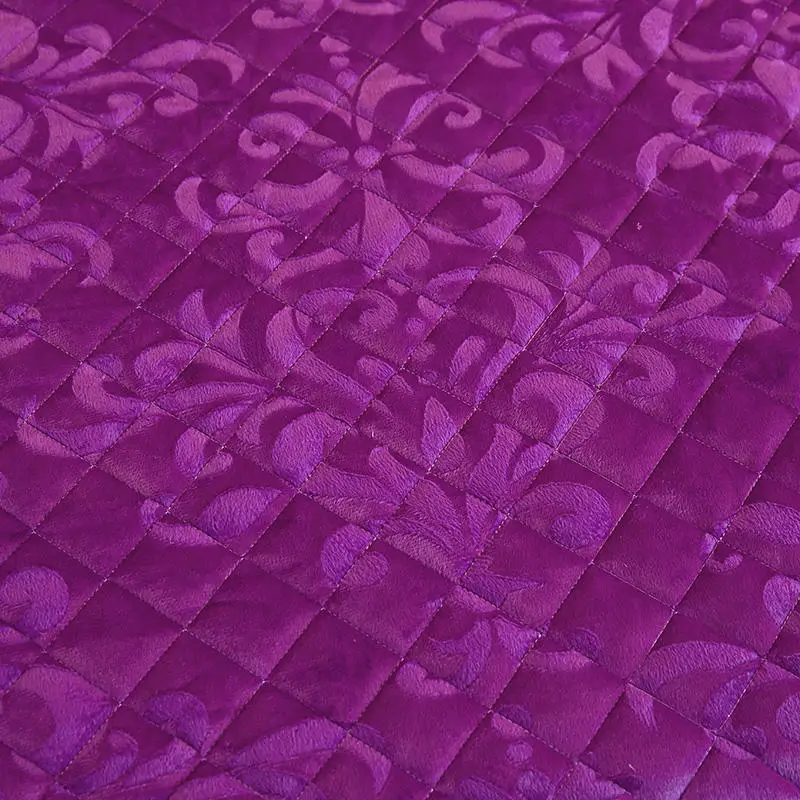Постельное белье высокого качества наволочки фиолетовое бархатное плотное