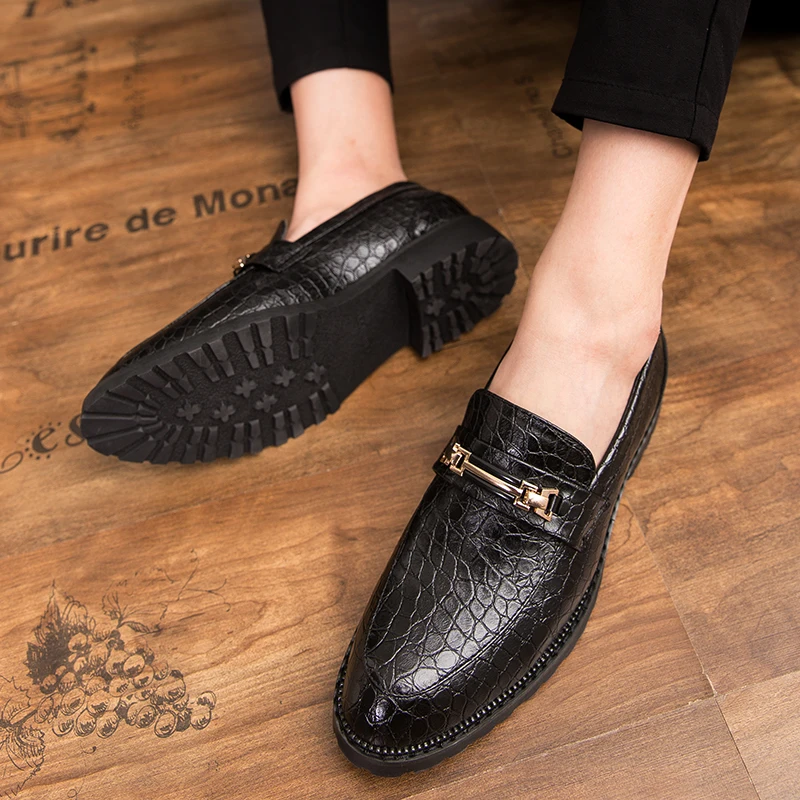 oxford Black italian tassel dress business Wedding men leather formal slip on flats designer Moccasins Loafers shoes s5 | Обувь