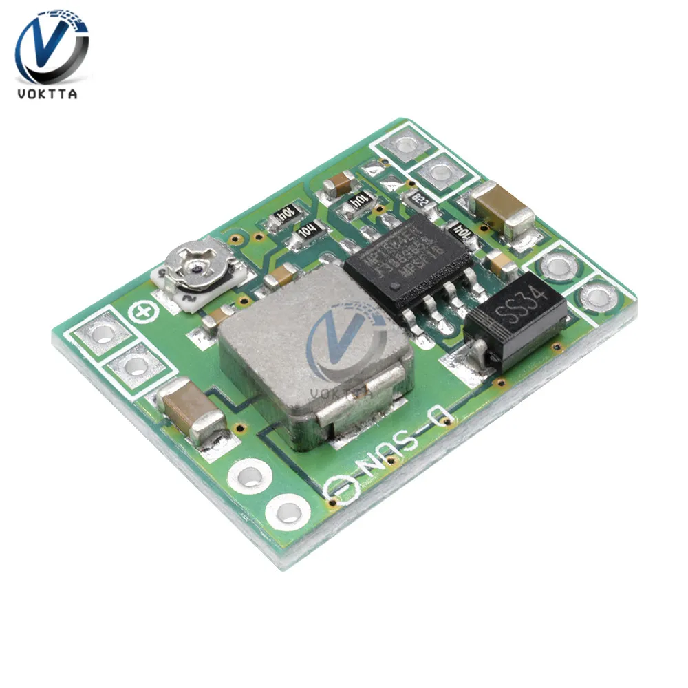 2 шт. мини 3A Converter преобразователь понижающий модуль регулируемый 3 в 5 16 В мощность