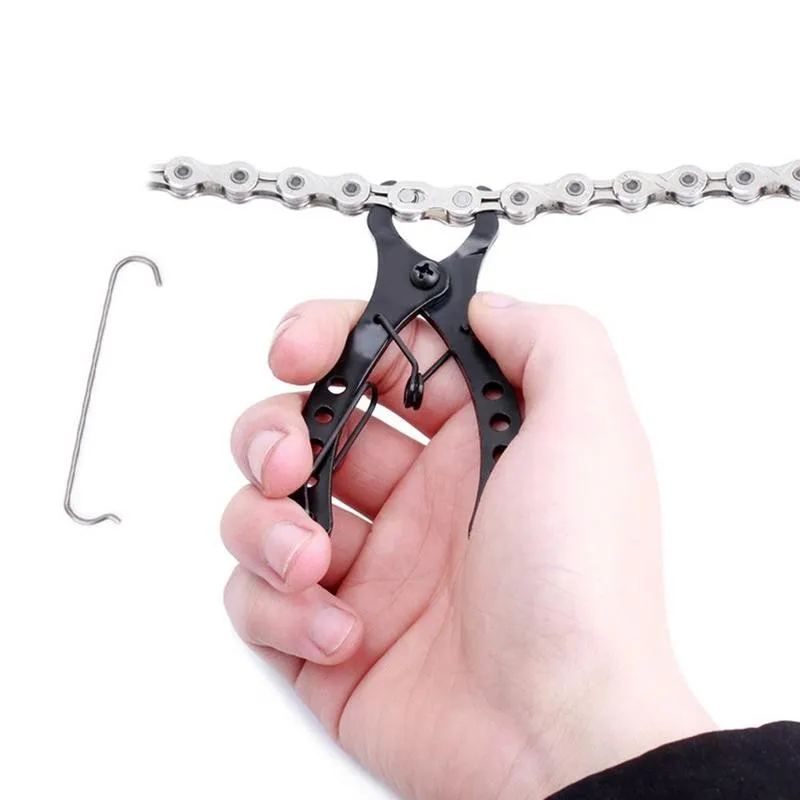 

1Pcs Chain Tool For 8-11 Speed Chain Buckle Comes Installation Removal Tool Chain And Hook 9.2cm With Mini A Link V5Q7
