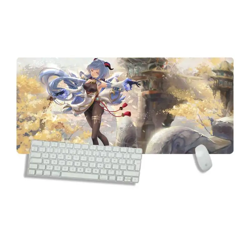 

Genshin Impact sexy girl Comfort Mouse Mat Gaming Mousepad Desk Table Protect Game Office Work Mouse Mat padLaptop Cushion