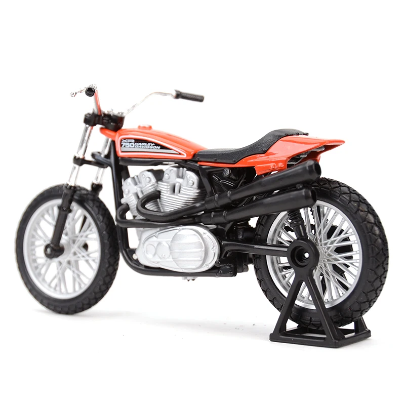 Гоночный велосипед Maisto 1:18 Harley-Davidson 1972 XR750 коллекционные хобби |