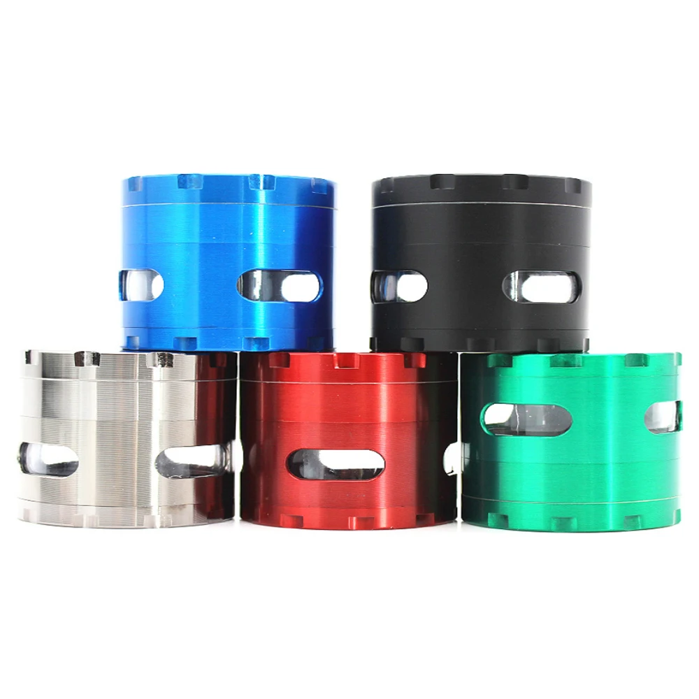 1 шт. Диаметр 55 мм Точильщик 4 секционный измельчитель для специй с табак