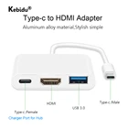 Адаптер Thunderbolt 3 USB Type C Hub-HDMI-совместимый 4K Поддержка Samsung Dex mode USB-C Dock с PD для MacBook ProAir New