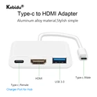 Кабель с разъемом USB типа C USB Hub к HDMI с поддержкой 4K Thunderbolt 3 адаптер Поддержка Samsung режимом Dex USB-C док-станция с PD для MacBook ProAir 2020