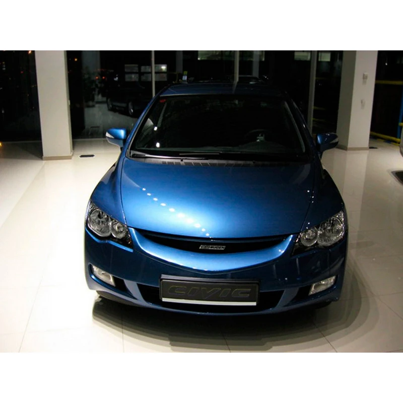 Решетка радиатора Mugen Style для Honda Civic 4D 2006-2008 ABS пластик внешний декор стайлинг