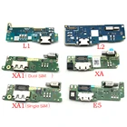 Док-станция с разъемом Micro USB, зарядное устройство, шлейф, плата для микрофона для Sony Xperia E5 L1 L2 M5 XA XA1 XA2 Ultra, 1 шт.