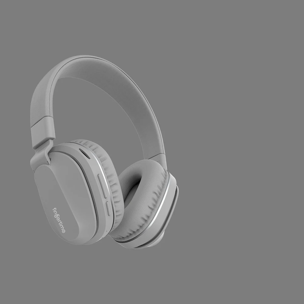 Компьютерные беспроводные наушники bluetooth складная Спортивная игровая гарнитура для медиа-музыки офисные наушники Version P2 с микрофоном - Цвет: GRAY with box