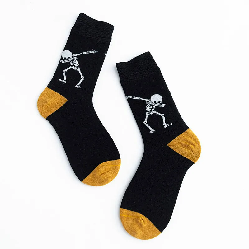 

Unisex Painting Style Women Socks Cotton Colorful Kawaii Crew Socks Women 1 Pair Streetwear Size 36-44