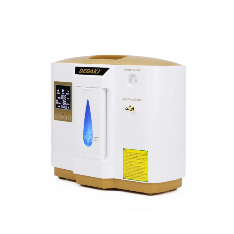 

2021 DEDAKJ nebulized Portable oxygen concentrator 7L with nebulizer DE-1LW oxygen generator with nebulization