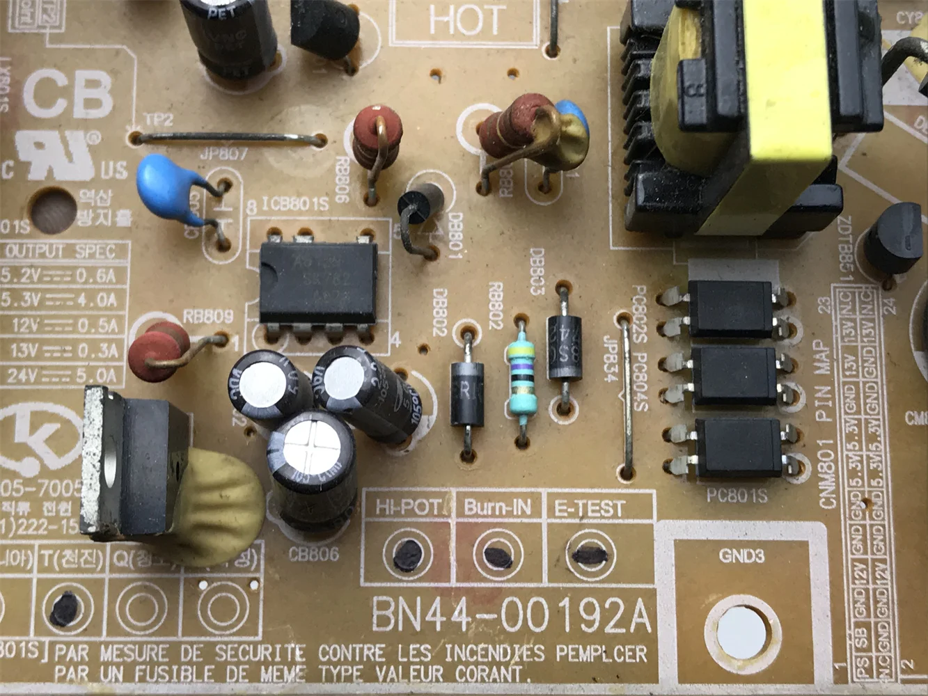 Последняя версия 100% плата питания для Samsung LA32A350C1 LA32R81BA LA32S81B аксессуары