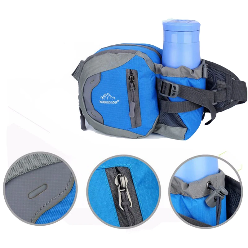 Running Waist Belt Bag Jogging Cycling Sport Wallet Phone Bag Belt Running Pocket Walking Waist Fanny Pack for Water Bottle 2019